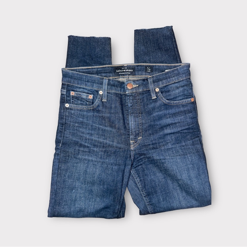Lucky Brand Jeans Dark Wash Ankle Cut
